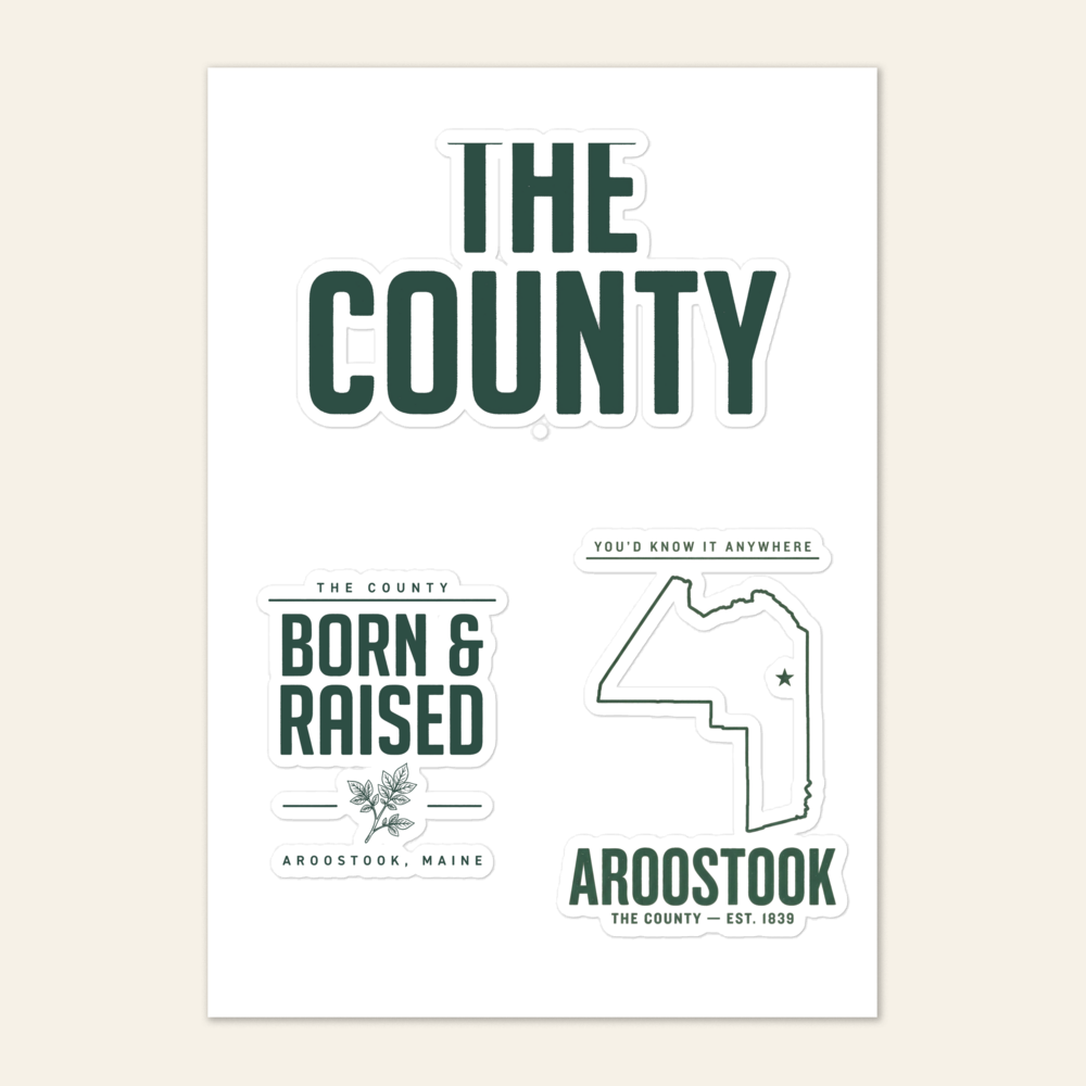 The County Sticker Sheet